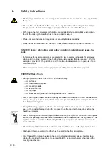 Preview for 6 page of Salvis VitalityEVO-Easy Operating Instructions Manual