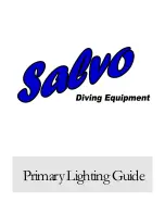 Preview for 1 page of Salvo Primary Dive Lights Use And Care Manual