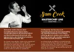 Предварительный просмотр 4 страницы Sam Cook MASTERCHEF EXECUTIVE PSC-90 User Manual