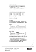 Предварительный просмотр 12 страницы Sam FL-12 Operating Instructions Manual