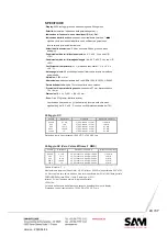 Предварительный просмотр 43 страницы Sam FL-12 Operating Instructions Manual