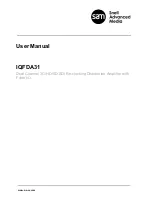 Sam IQFDA31 User Manual предпросмотр