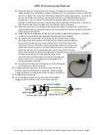 Предварительный просмотр 11 страницы Sam SAM-III Construction Manual