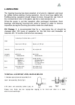 Предварительный просмотр 9 страницы Sam ZM 325/05 Operation & Maintenance Manual