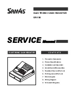 Preview for 1 page of Sam4s ER-150 Service Manual