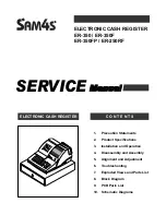 Sam4s ER-250RF Service Manual preview