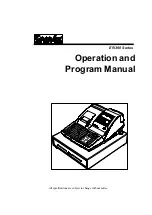 Sam4s ER-390 SERIES Operation And Program Manual preview