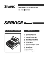 Preview for 1 page of Sam4s ER-5100 II SERIES Service Manual