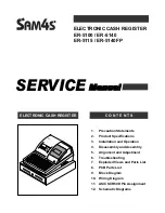 Sam4s ER-5100? SERIES Service Manual preview