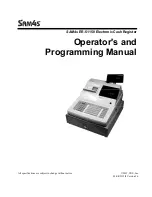 Preview for 1 page of Sam4s ER-5115II Operator'S And Programming Manual