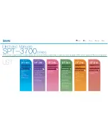 Preview for 3 page of Sam4s SPT-3700 series Manual