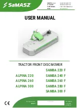 Preview for 1 page of SaMASZ ALPINA 220 User Manual