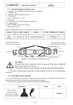 Предварительный просмотр 22 страницы SaMASZ CAMEL 900 Operator'S Manual