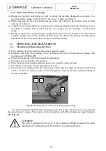 Предварительный просмотр 46 страницы SaMASZ CAMEL 900 Operator'S Manual