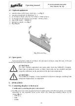 Preview for 11 page of SaMASZ City 150 Operating Manual