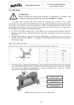 Preview for 17 page of SaMASZ City 150 Operating Manual