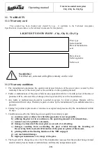 Preview for 22 page of SaMASZ City 150 Operating Manual