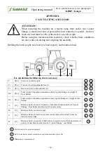 Предварительный просмотр 34 страницы SaMASZ Kangu 140 Operator'S Manual