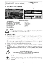 Предварительный просмотр 5 страницы SaMASZ KDC 260 Operator'S Manual