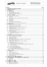 Preview for 3 page of SaMASZ KDD 860 Operator'S Manual