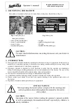 Preview for 4 page of SaMASZ KDD 860 Operator'S Manual