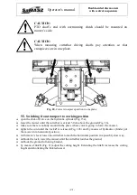 Preview for 23 page of SaMASZ KDD 860 Operator'S Manual