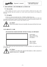 Preview for 40 page of SaMASZ KDD 860 Operator'S Manual