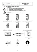 Предварительный просмотр 10 страницы SaMASZ KDF 390 Operator'S Manual