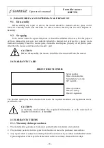 Предварительный просмотр 20 страницы SaMASZ KDF 390 Operator'S Manual