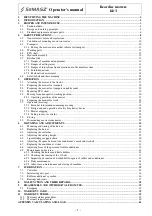 Preview for 3 page of SaMASZ KDT 180 Operator'S Manual