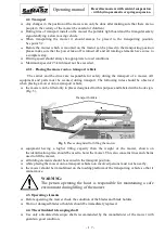 Предварительный просмотр 19 страницы SaMASZ KT 261 Operation Manual