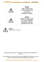 Preview for 2 page of SaMASZ KW 141 Operator'S Manual