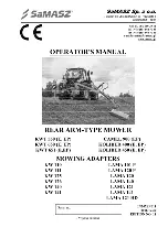 SaMASZ KWT 550 Operator'S Manual preview