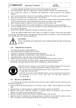 Preview for 29 page of SaMASZ KWT 550 Operator'S Manual