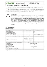 Preview for 5 page of SaMASZ NANO 150 Operator'S Manual