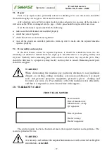 Preview for 29 page of SaMASZ NANO 150 Operator'S Manual