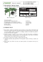 Предварительный просмотр 4 страницы SaMASZ P4-420 Operator'S Manual