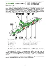 Preview for 7 page of SaMASZ P4-420 Operator'S Manual