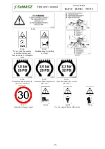 Предварительный просмотр 17 страницы SaMASZ P4-471 C Operator'S Manual