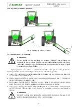 Предварительный просмотр 23 страницы SaMASZ SAMBA 160 Operator'S Manual