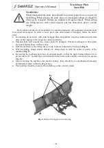 Предварительный просмотр 11 страницы SaMASZ SnowPick 102 Operator'S Manual