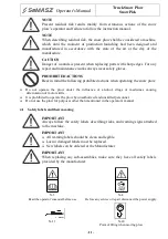 Предварительный просмотр 13 страницы SaMASZ SnowPick 102 Operator'S Manual