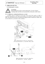 Предварительный просмотр 15 страницы SaMASZ SnowPick 102 Operator'S Manual