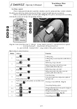 Предварительный просмотр 19 страницы SaMASZ SnowPick 102 Operator'S Manual