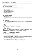 Предварительный просмотр 12 страницы SaMASZ Tornado 200 Operator'S Manual