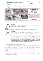 Предварительный просмотр 19 страницы SaMASZ TORO 260 Operator'S Manual