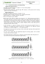 Предварительный просмотр 22 страницы SaMASZ TORO 260 Operator'S Manual