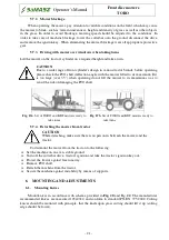 Предварительный просмотр 23 страницы SaMASZ TORO 260 Operator'S Manual