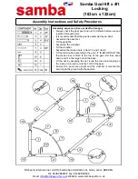 Samba 130-1413 Assembly Instructions preview