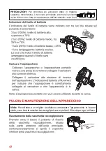 Предварительный просмотр 42 страницы Samba CLEAN FORCE Instruction Manual